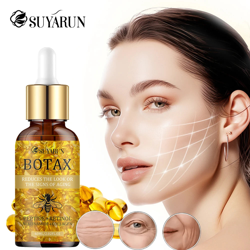 SUYARUN Botax Serum Anti-Aging Facial Treatment, Wrinkle Reducer & Skin Tightening Cream, Fast Absorption Face Care.