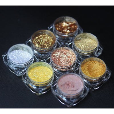 Highligher Mica Powder Pigments Safe DIY Art Decorative Filling Cover In Resin Nail Gel Shiny Acrylic Soap Lipsticks Eyeshadow