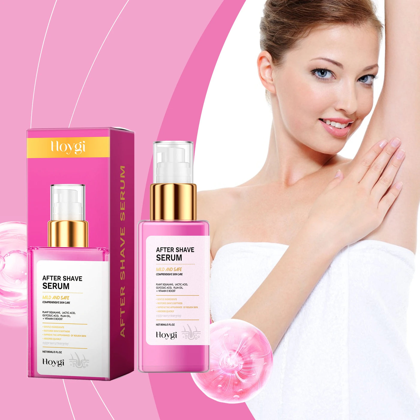 Post-Hair Removal Soothing Serum – Hydrating & Nourishing Care for Smooth Skin