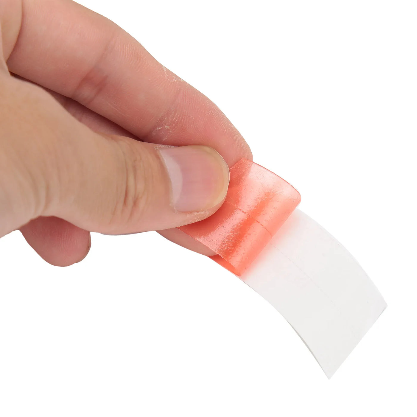 36pcs/bag Duo-Tac Strong Thin Red Hair System Tape Double Side Adhesive Tape For Lace Wig Toupee Easy Cleanup Tape