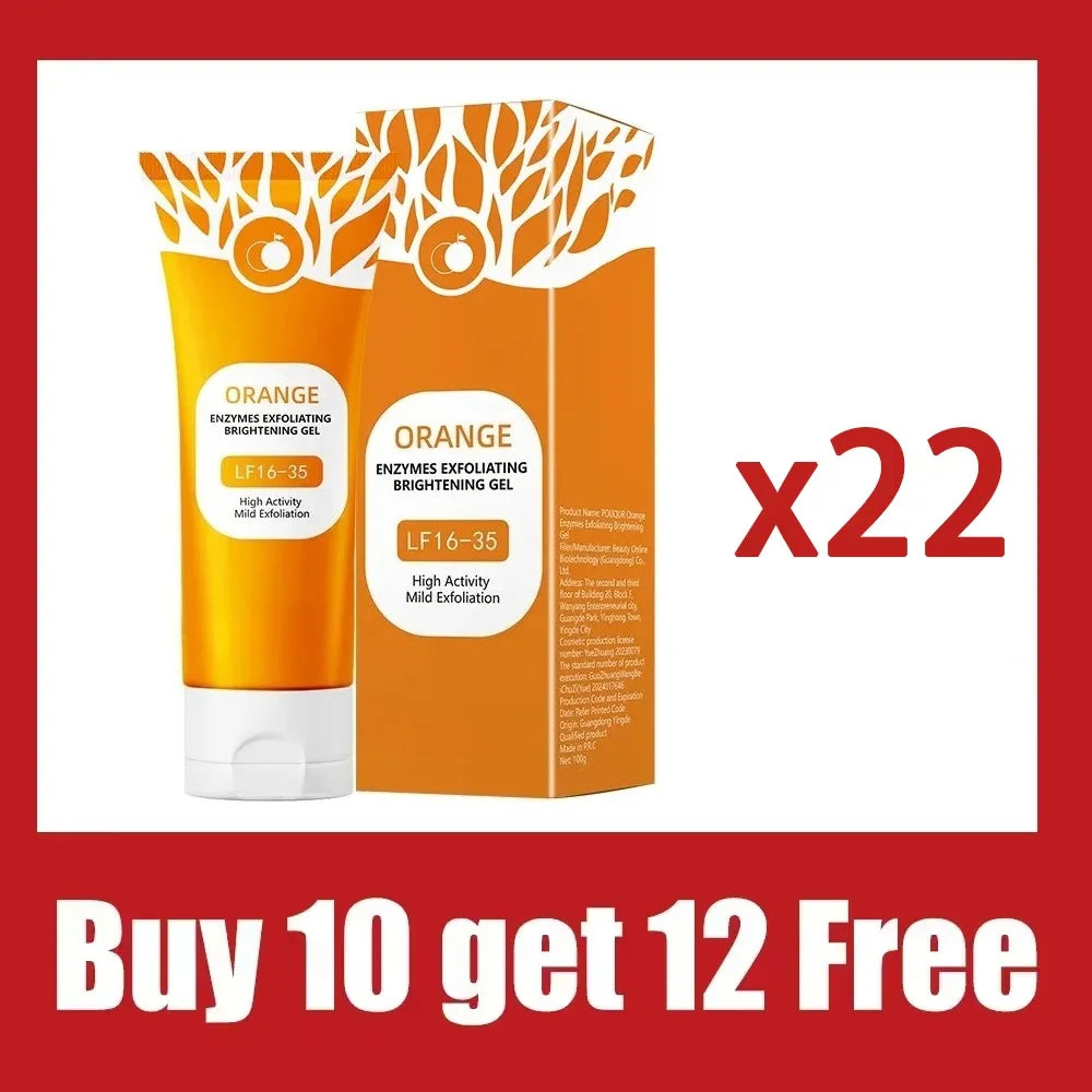 Facial exfoliating gel, moisturizing, brightening, nourishing, face cream, skin beauty care gel