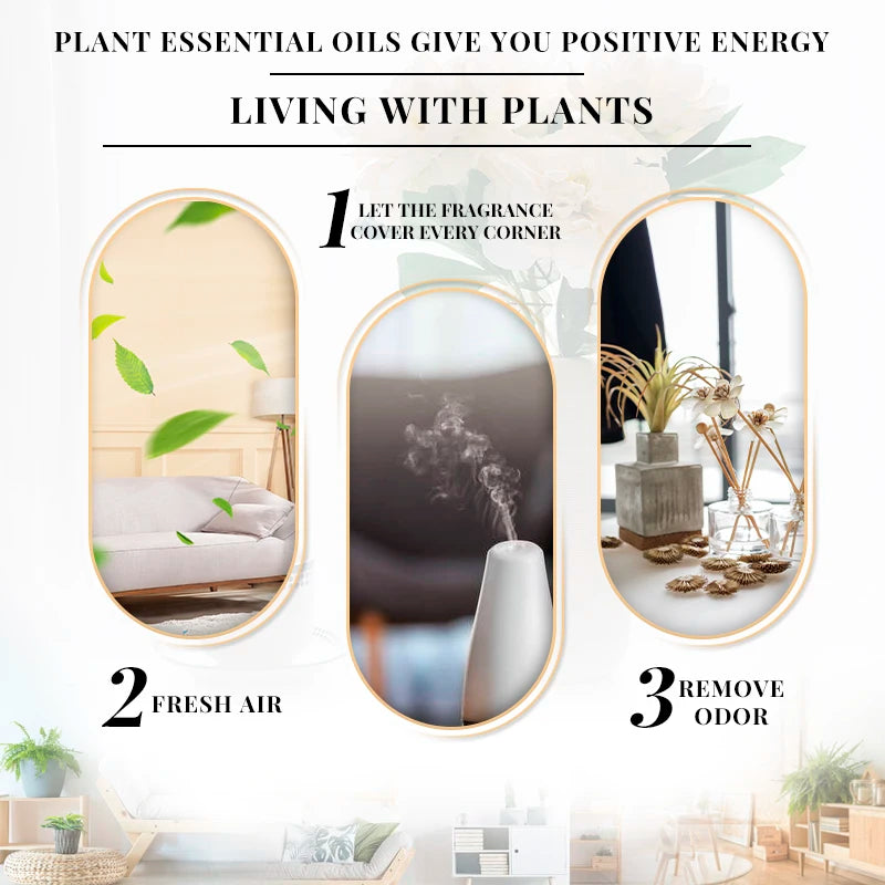 EVOKE OCCU 10mL Essential Oil, Lavender Jasmine Rose Vanilla Pure Natural Oil for Diffuser Humidifier Massage Candle Soap Making