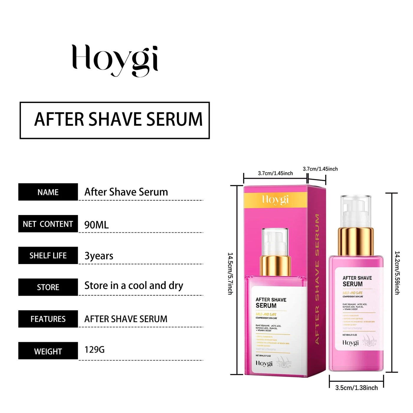 Post-Hair Removal Soothing Serum – Hydrating & Nourishing Care for Smooth Skin