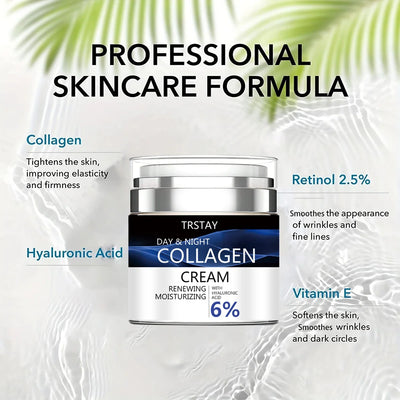 New Arrivals Anti wrinkle anti aging Face Cream Moisturizer Collagen Neck Hyaluronic Acid Smoothes Moisturize Protect Your Skin