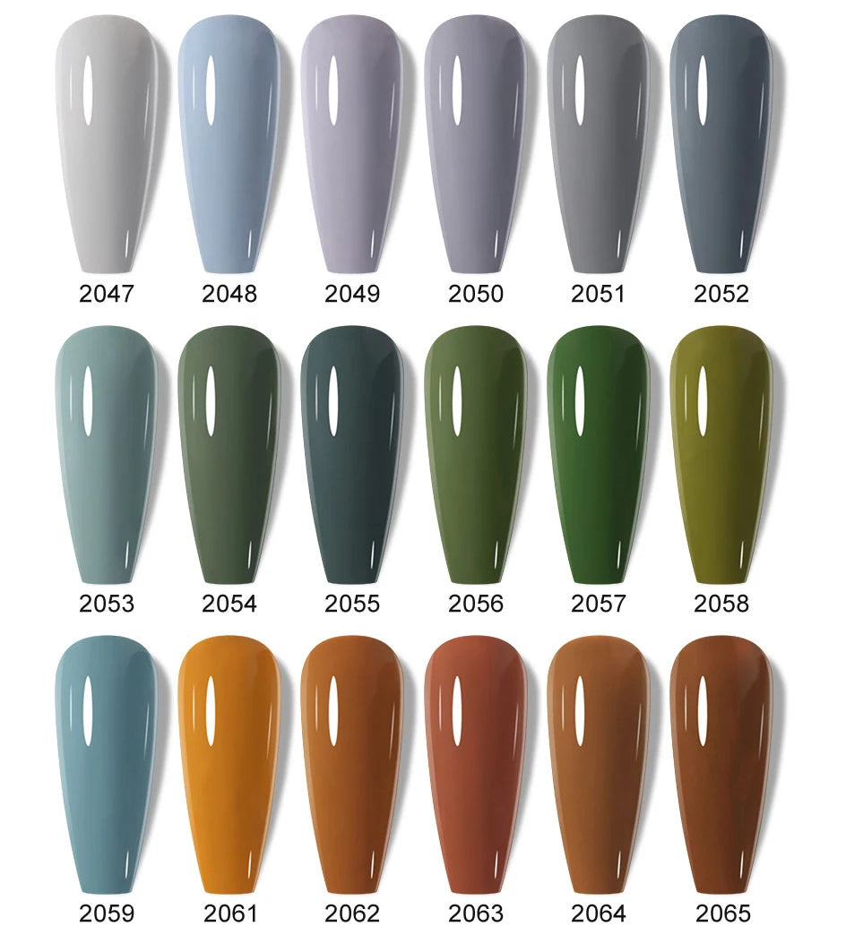 Clou Beaute Nail Gel Polish Kit 15ml Soak Off UVLED Nails Varnish Semi Permanent Nail Art Gels Lacquer Top Base Coat Gel Lacquer