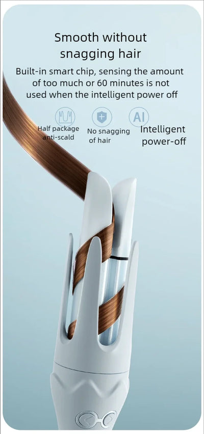 Automatic Hair Curler 36mm Auto Rotating Curling Iron NegativeIon Hair Curling Iron Roller Electric CurlyWaver Iron Styling Tool