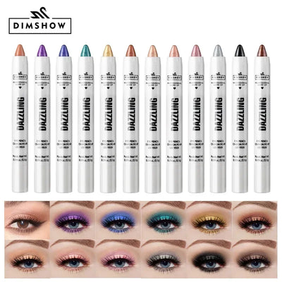 Highlighter Eyeshadow Pencil Waterproof Glitter Matte Nude Eye Shadow Lying Silkworm Makeup Pigment Cosmetics White Eyeliner Pen