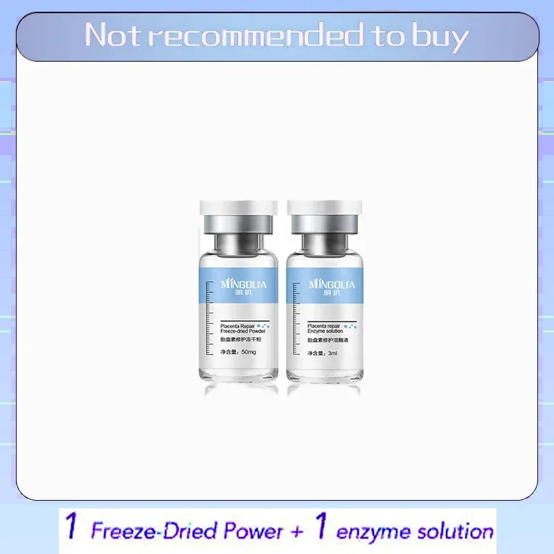 Polypeptide Placenta Freeze-dried Powder Essence Repair Facial Hydrating Nourishing Pore Shrinking Skin Rejuvenate Skin Care