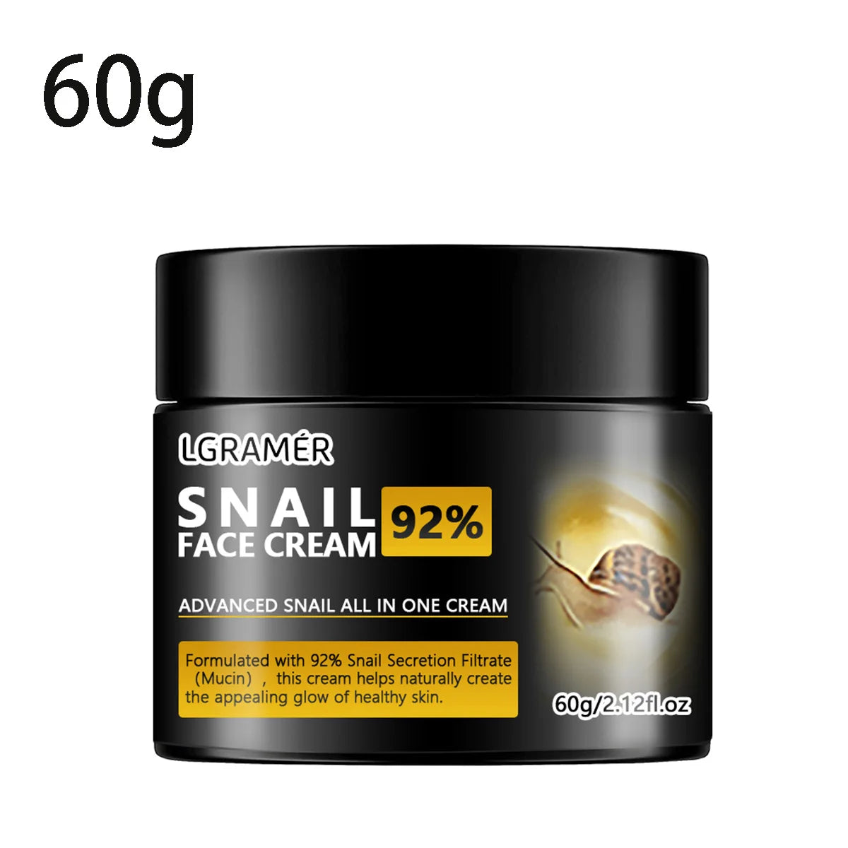 Anti Wrinkles Snail Face Cream Collagen Moisturizing Nourish Repair Face Damaged Lift Firm Smooth Bright Whitening Skin Care