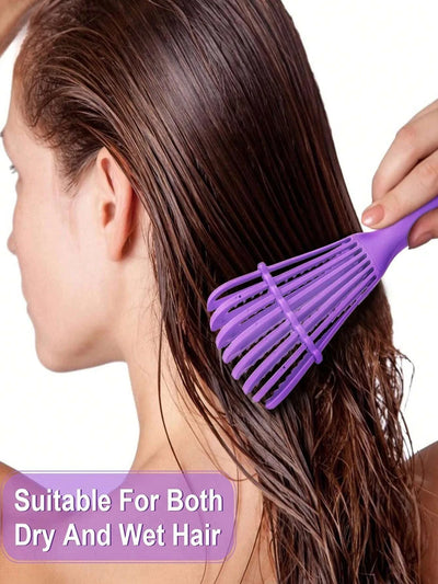 1pcs Octopus Hair Brush Detangling 8-claw Comb Scalp Massage Comb Anti-static Hollow Tangled Hairbrush Hair Styling Tools
