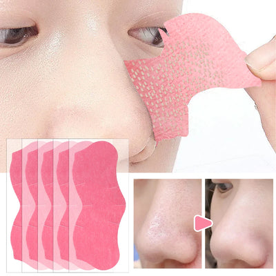 Peel Off Nose Blackhead Remover Mask Deep Cleansing Shrink Pore Acne Treatment Strips Nose Patches Face Skin Care Beauty Tools