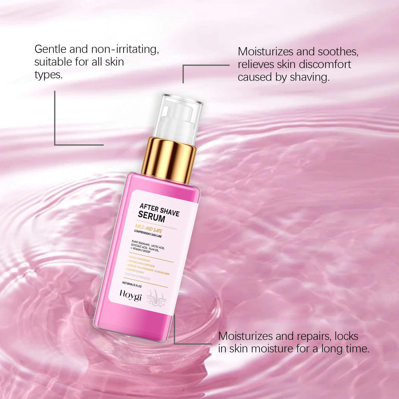 Post-Hair Removal Soothing Serum – Hydrating & Nourishing Care for Smooth Skin