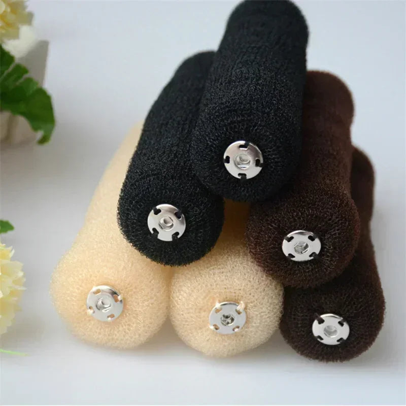 Hair Bun Maker Donut Magic Foam Sponge 3 Styles Hair Styling Braiders Tools Twist Headband Hairs Braiders Women Styling Tools