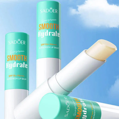 SADOER Hyaluronic Acid Lipstick Lips Skincare Nourishing Brightening Moisturizing Lip Balm Lips Skin Care Products