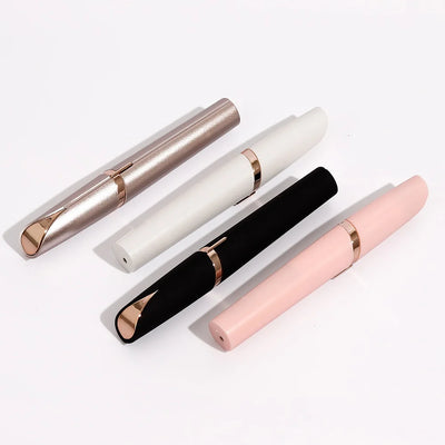 Electric Eyebrow Trimmer Mini Eyebrow Epilator Portable Facial Hair Shaver Lip Hair Nose Hair Removal Razor Women Trimmers