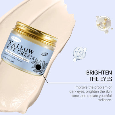 Firming Eye Cream Eye Bag Removal Fade Fine Lines Lightening Dark Circles Moisturizing Brighten Tallow Anti Puffiness Eye Cream