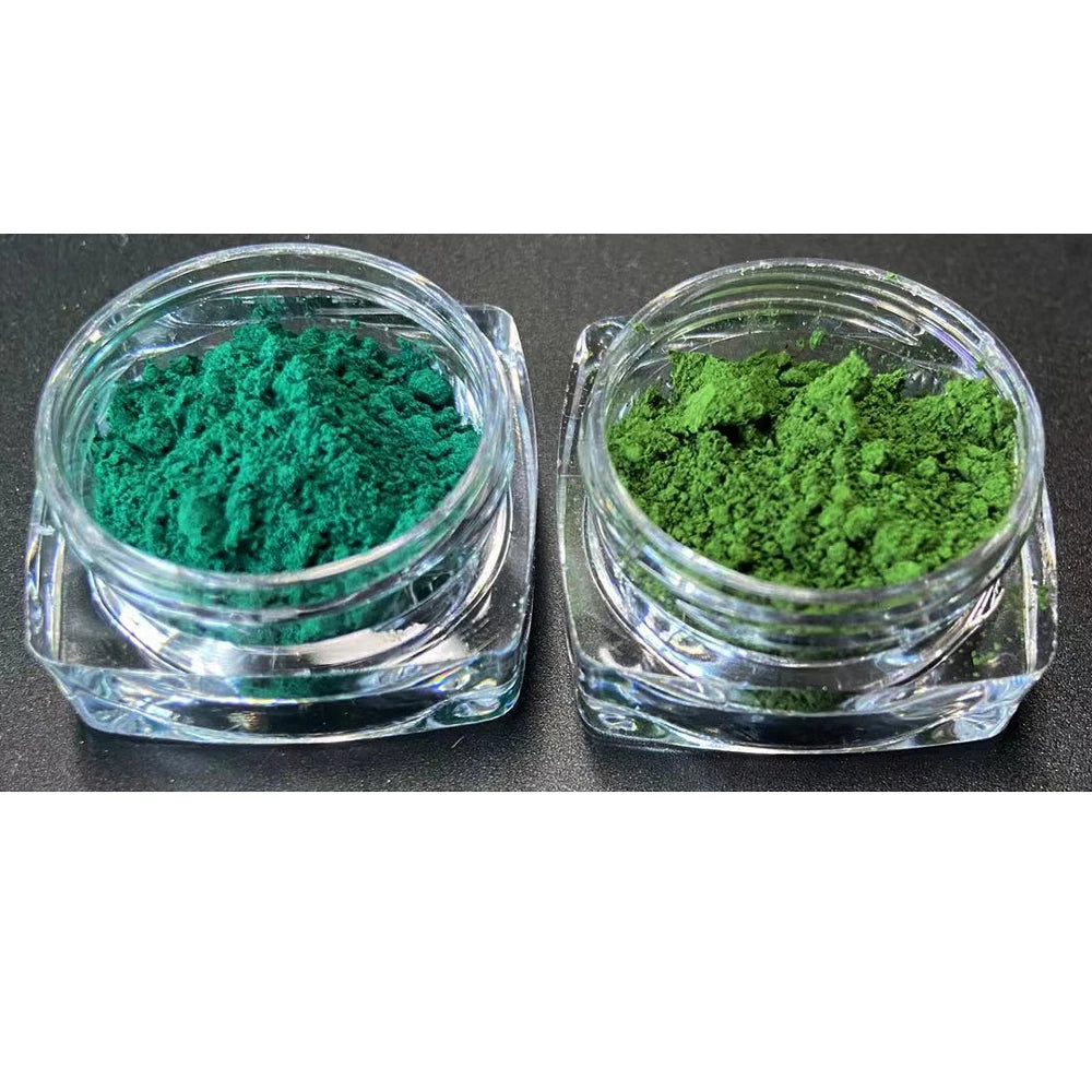 Cosmetic Grade Matte Chromium Oxide Hydroxide Green Pigment Iron Oxide Powder Use Lipstick DIY Nail Polish Brick Paint Candle