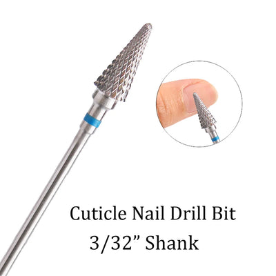 1pc Tungsten Carbide Nail Drill Bit Cutter For Manicure Machine Carbide Electric Nail Drill Milling Cutter For Nail Accessories