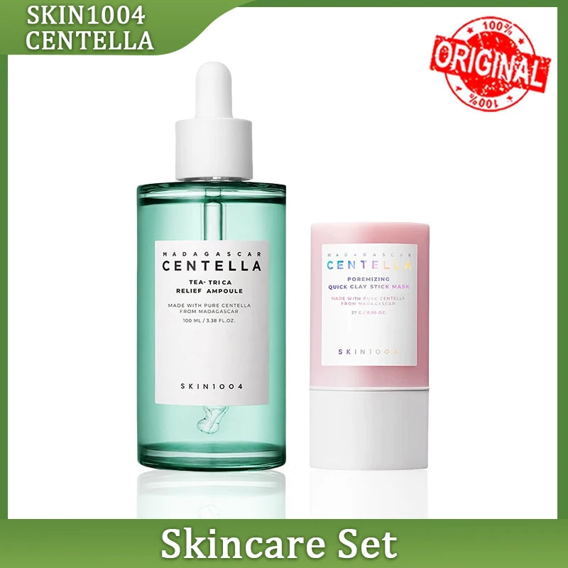 New Skin1004 Centella Asiatica Toner Cleanser Facial Serum Cleansing Oil & Moisturizer Skincare Set Original Products