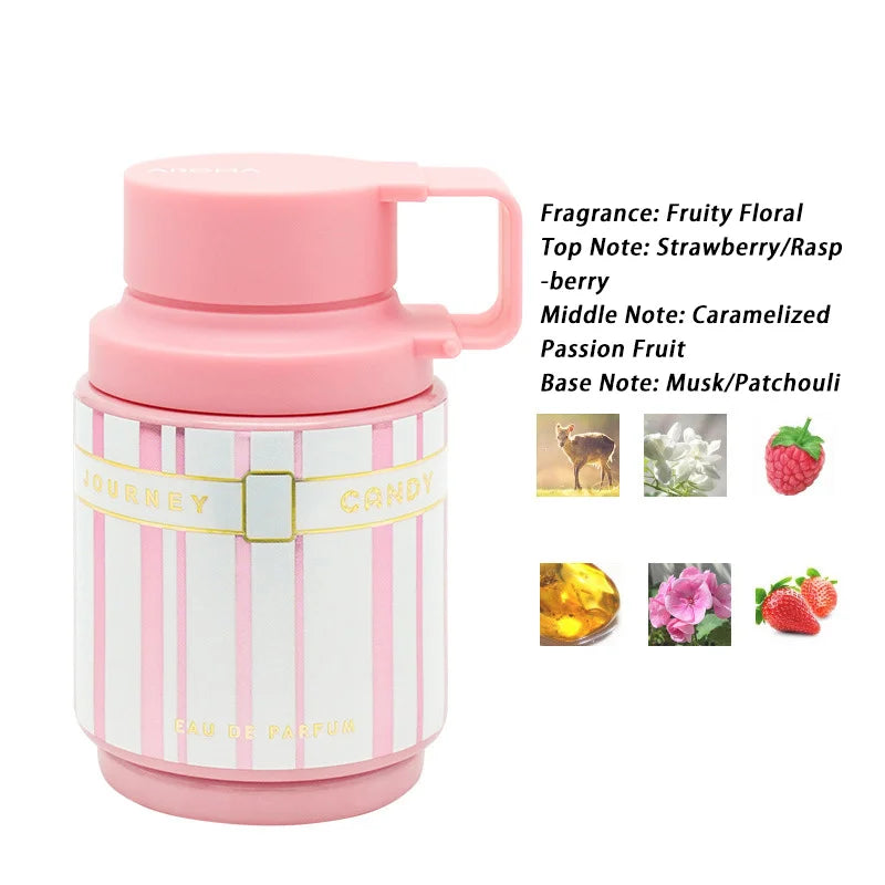 Arab Men's Charm Perfume Creative Thermos Cup Shape Floral Fruity Woody Fragrance Spray Unisex Fun Musk Sandalwood Perfume 100ml