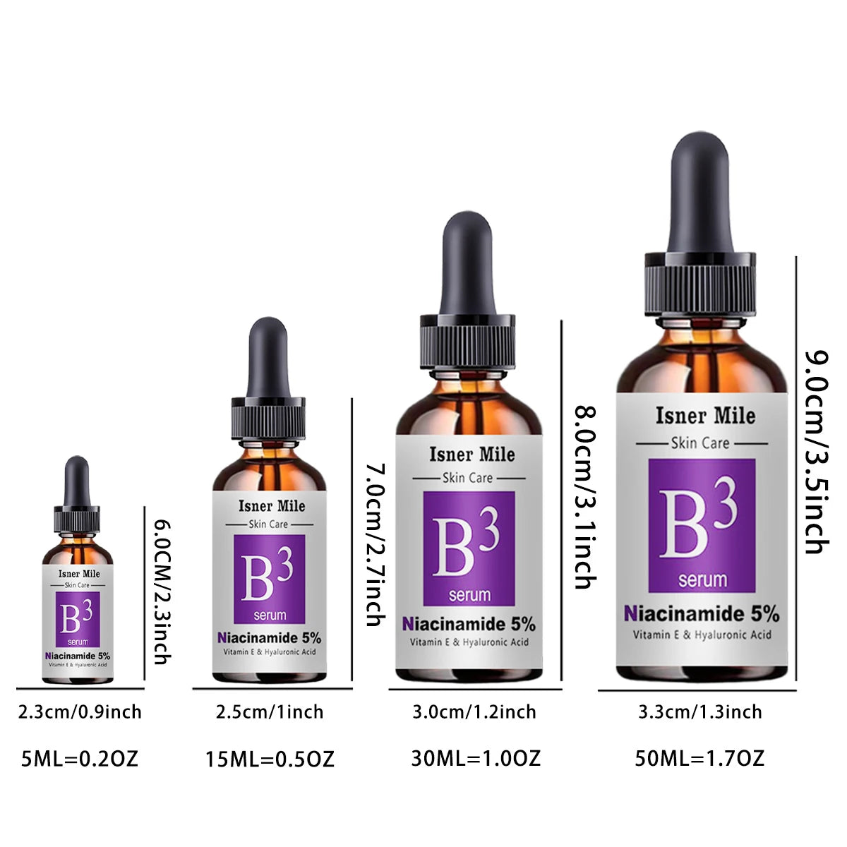 Nicotinamide facial essence, vitamin B3, firming and repairing skin, diminishing fine lines, collagen essence