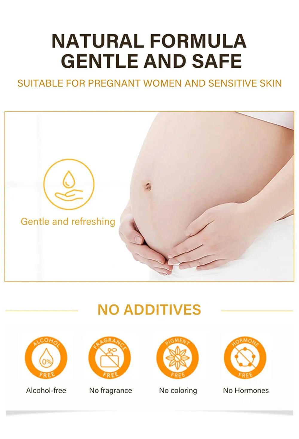 Stretch Mark Removal Oil Removes Postpartum Pregnant Women Scar Repair Obesity Stretch Mark Anti-Aging Firming Serum Skin Care