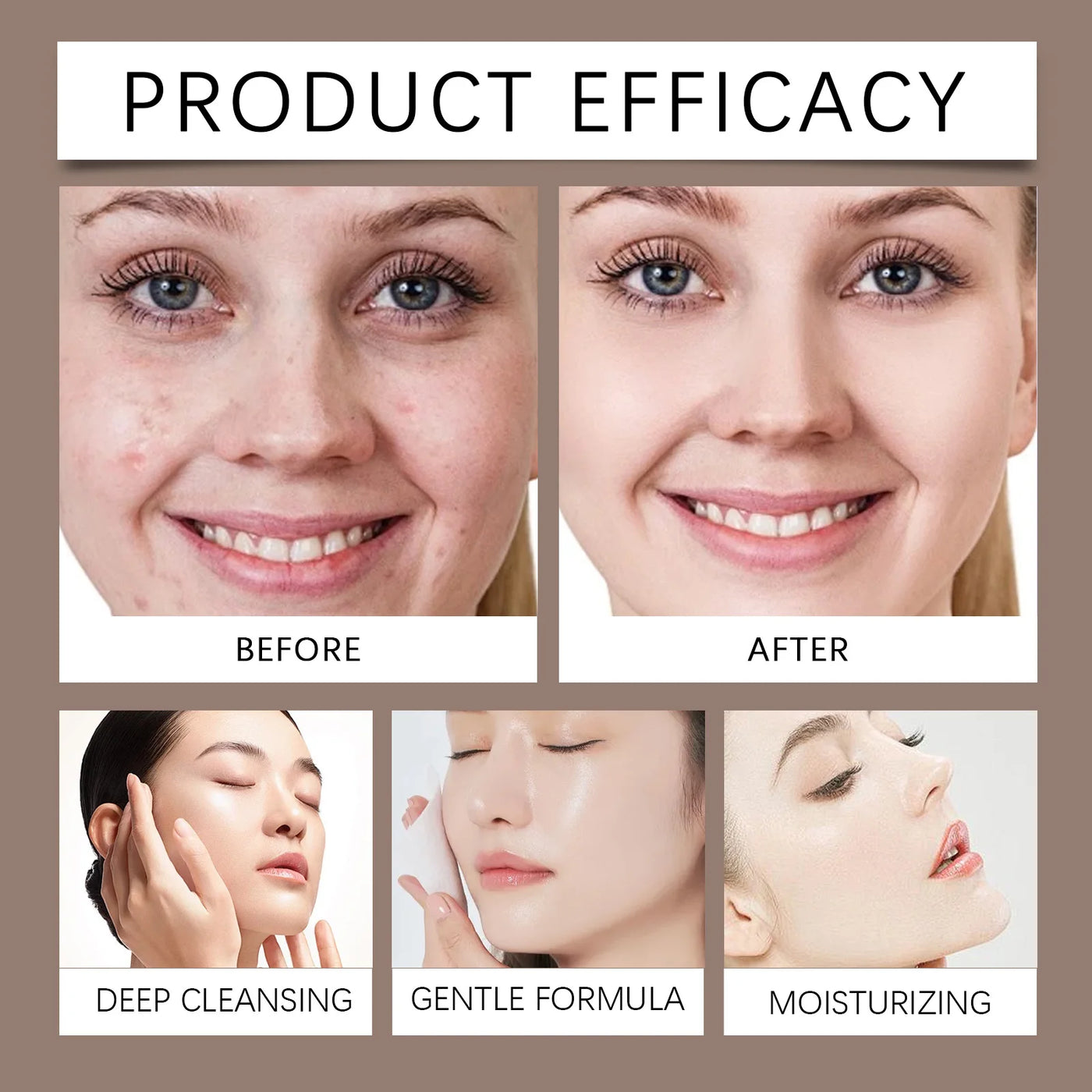 Snail Exfoliating Scrub Cleanser Contains Snail Mucin Gentle Cleansing Skin Brighten Effectively Remove Makeup Nourish Face Wash