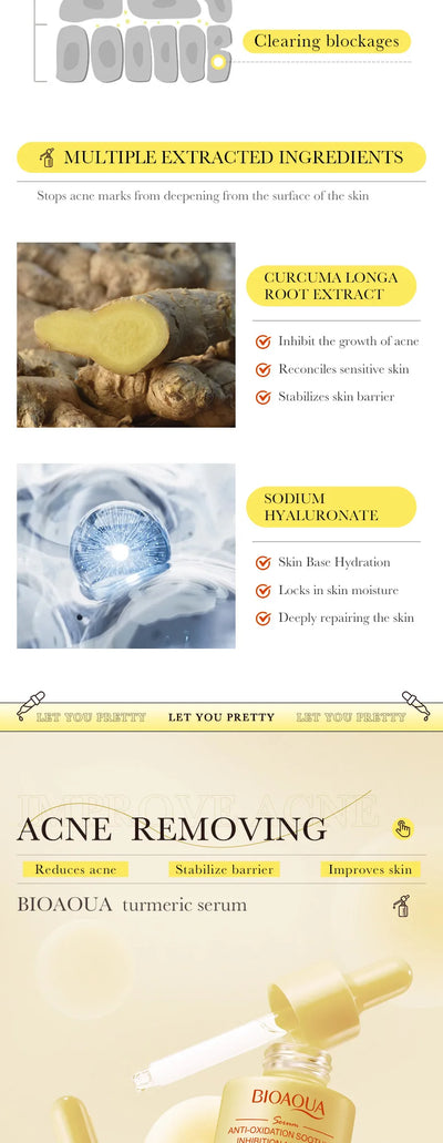 BIOAQUA Vitamin C Retinol Hyaluronic Acid Serum Moisturizing Brightening Hydrating Firming Facial Essence Beauty Face Skin Care