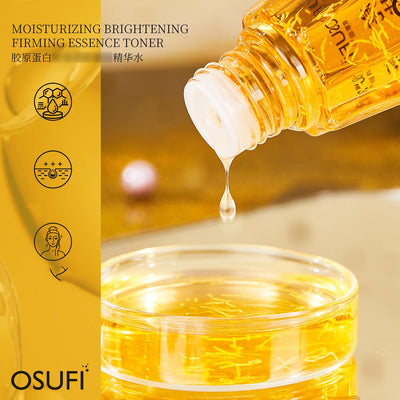 OSUFI Collagen Essence Lotion Face Toner Brightning Moisturizing Repairing Serum Anti Aging Lifting Smoothes Wrinkles Skin Care