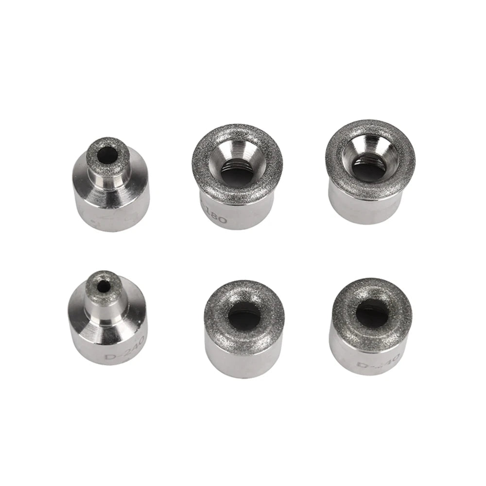 6pcs Dermabrasion Tips Microdermabrasion Skin Peeling Replacement Tips 6 Units For Stainless Wands Diamond Peel Vacuum Machine