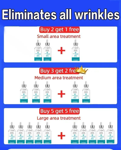 Instant Facial Anti Wrinkle Essence Moisturizing Anti-aging Lifting Firming Brighten Fade Fine Lines Skin Deep Repair Face Serum