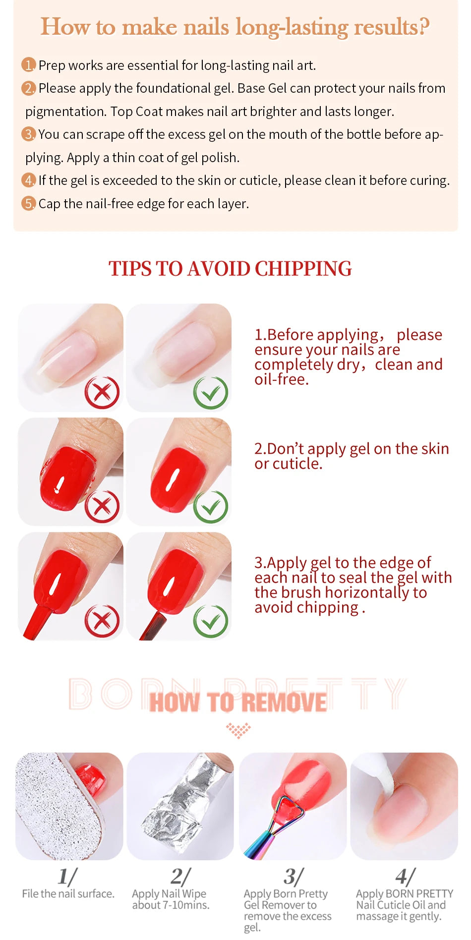 BORN PRETTY 30ml Rhinestones Glue Nail Gel Poloish For Manicure Transparent Nail Art Sticky Gel Strong Jewelry Decorations