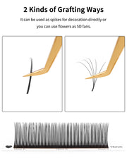 winky beauty 5D Flora Lashes 0.07mm Easy Fan Eyelash Extensions Wholesales Premade Volume 12 Rows Natural Soft Lashes