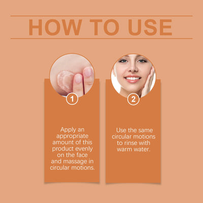 Vitamin C Exfoliating Gel Moisturizer Lighten Melanin Deep Cleansing Pore Facial Bleaching Remove Dark Spot Peeling Face Scrub