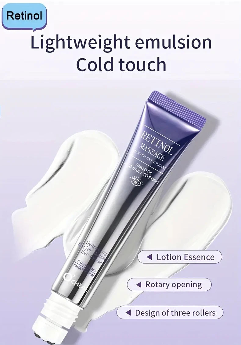 Retinol Eye Cream - Natural ingredient care, long-lasting moisturizing formula, eye care, caring for the skin around the eyes