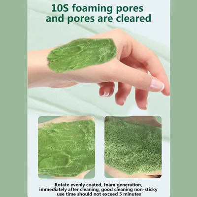 Foam Masque Skin Care Centella Asiatica Facial Bubble Cover Foam Masque For Oil Control Clean Pores Moisturizing 12pcs