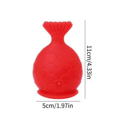 Silicone Labium Fish Shape Lips Tools Women Sexy Lip Plumper Enhancer Tool for Female Girls Natural Pout Thicken Mouth Plump