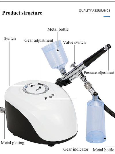 Oxygen Water Spray Jet Professional Skin Care Tool For Skin Anti Wrinkle Rejuvenation Oxygen Jet Facial Machine