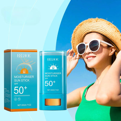 Moisturiser Sun Stick SPF50+ Moisturizing Brightening Non-Greasy Waterproof Sweatproof Isolation Face Body Sunblock Stick