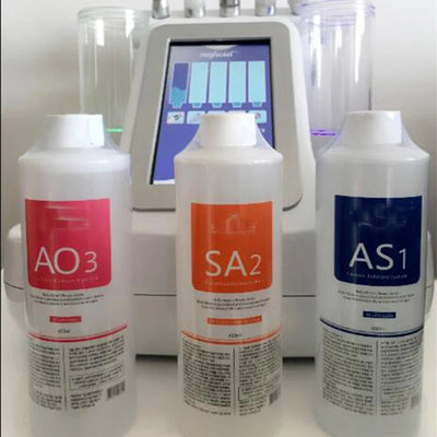 3pcs Face Skin Rejuvenation Moisturizing Water Aqua Peeling Deep Cleaning Tool microdermoabrasão face For Skin Care Machine