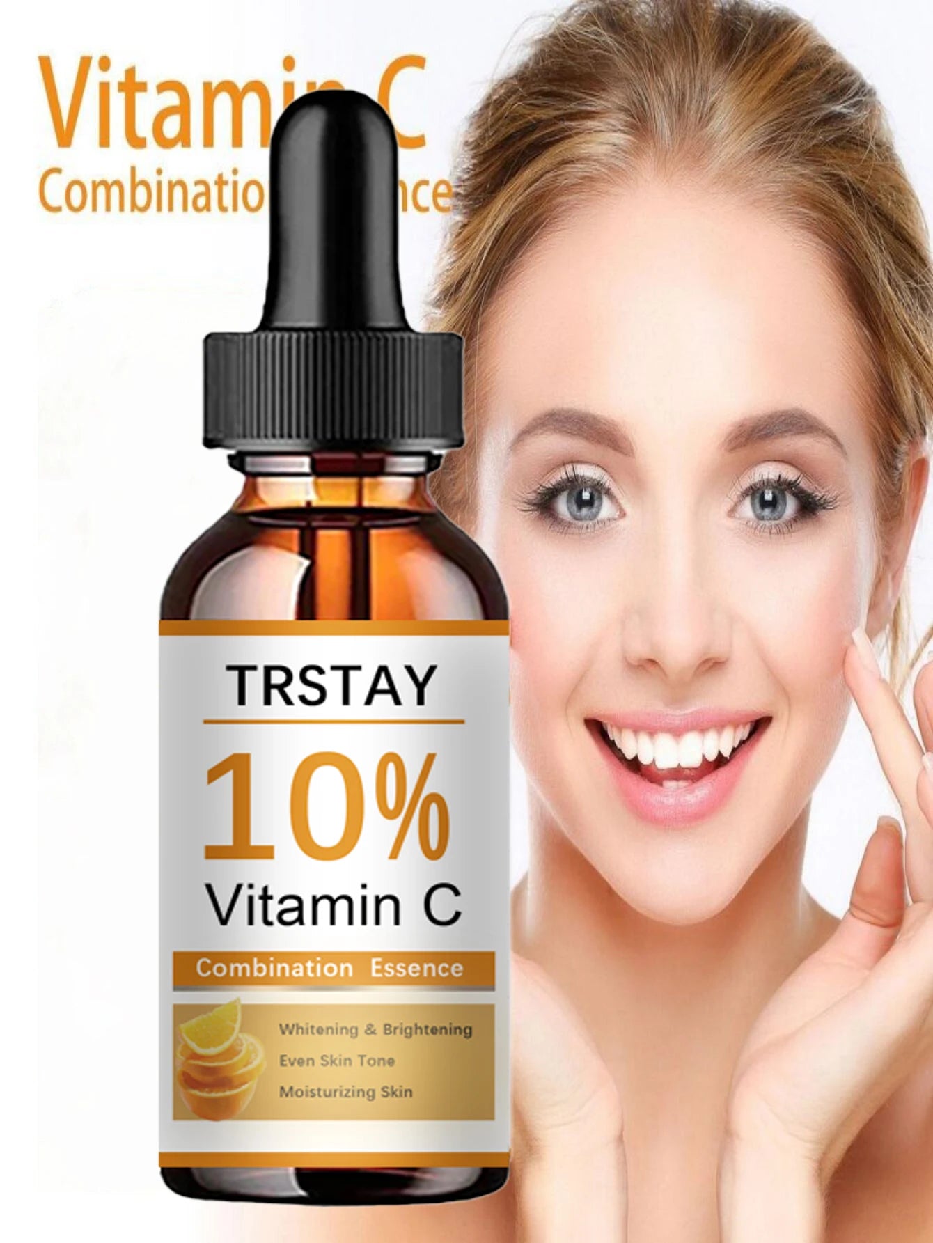 Vitamin C Serum for Face Whitening Facial Serum Hyaluronic Acid Dark Spot Remover Korean Skin Care Products Skincare