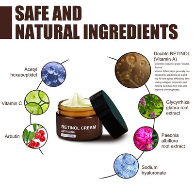 1pcs 30g Retinols Facial Skin Care Face Cream Eye Serum Firming Lifting Anti-Aging Reduce Wrinkle Fine Lines