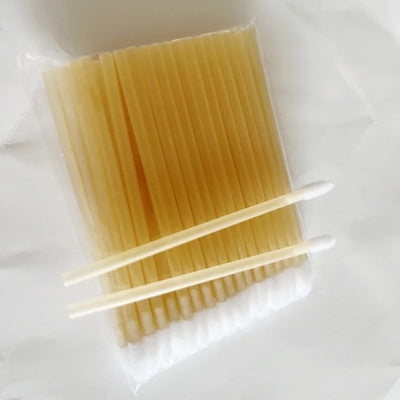 50pcs New Disposable Cosmetic Lip Brushes Lipstick Lip Glossy Wands Pen Cleaner Applicator Eyeshadow Gloss Makeup Brushes Tools