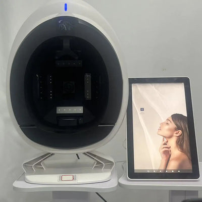 15.6 inch New 3D Facial Skin Analyzer Machine Skin Analyzer Facial Machine 8 Light Spectrum Skin Analysis Scanner
