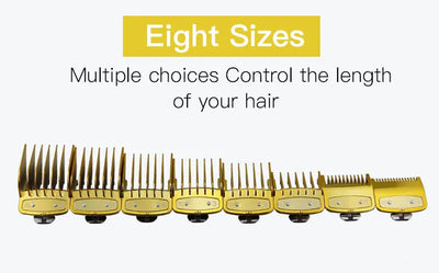 8pcs/set Professional Barber Hair Clipper Guide Combs For Wahl Trimmer Attachment Hair Cutting Limited Comb Salon Haircut Tools