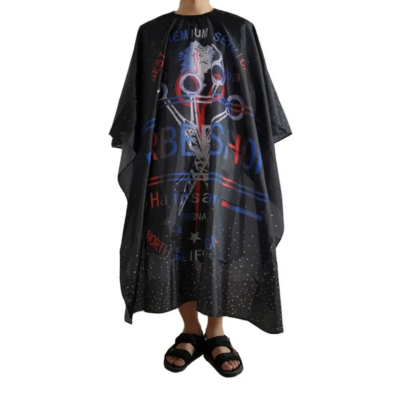 Hairdressing Bibs Hairdressing Bibs For Perming And Dyeing Printed Perming And Dyeing Non-Stick Hair Dress Shawl Bibs