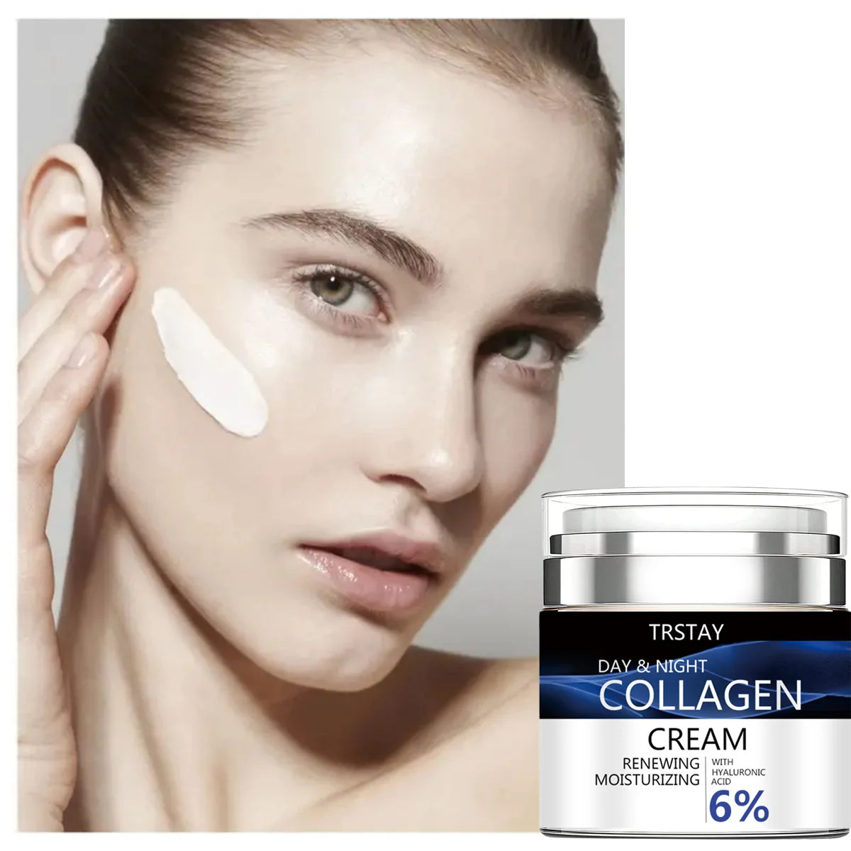 New Arrivals Anti wrinkle anti aging Face Cream Moisturizer Collagen Neck Hyaluronic Acid Smoothes Moisturize Protect Your Skin