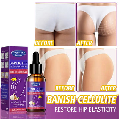 Garlic Buttock Enlargement Essential Oil Buttocks Firming Lifting Shape Massage Growth Increase Tighten Sexy Big Butt Body Care