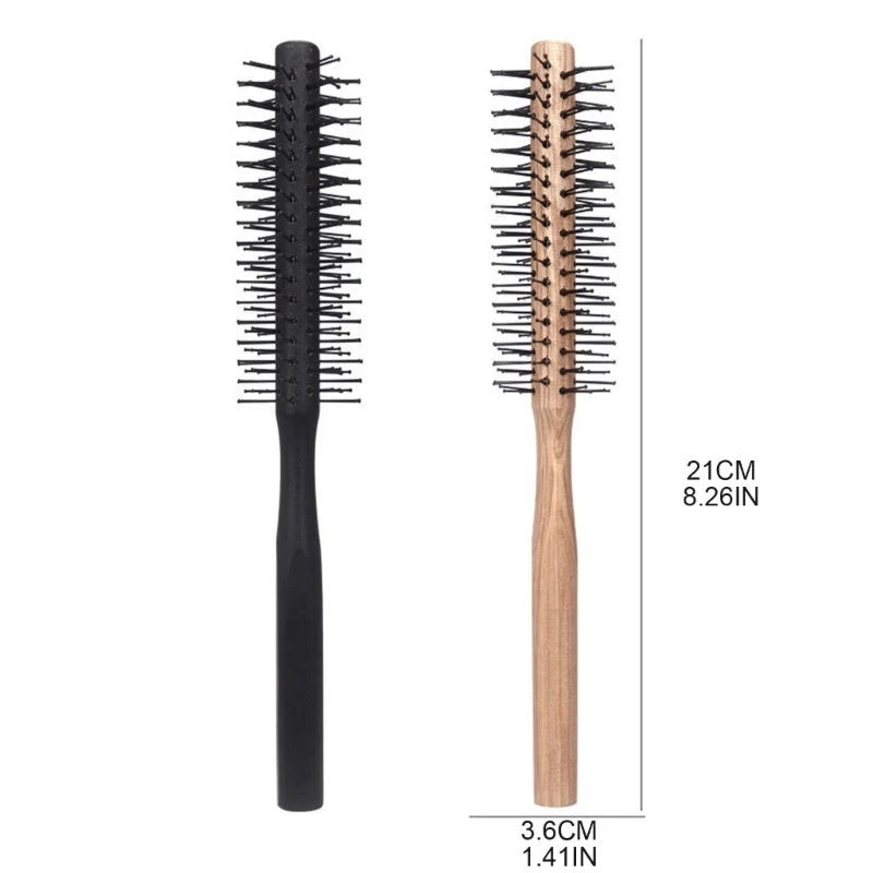 Round Hair Comb Curling Hair Brushes Curly Hairbrush Massage Roller Comb Hairdressing Salon Blowing Styling Drying Drop Shipping