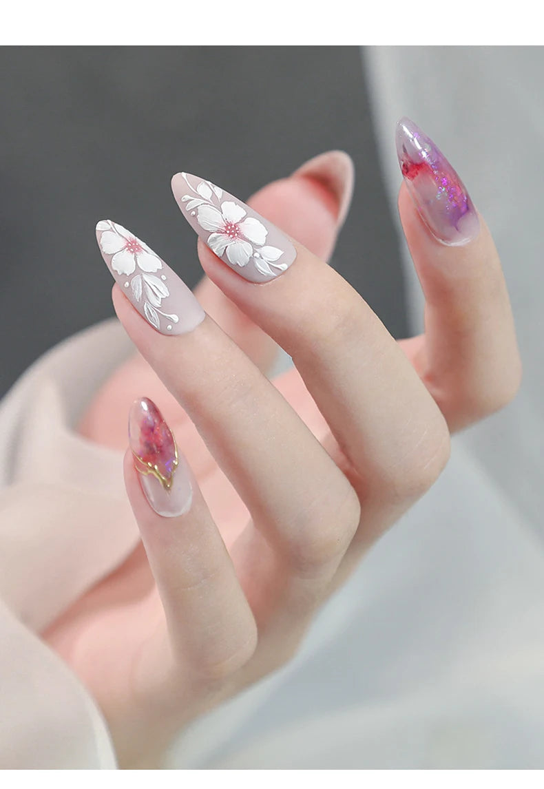 5ml Painted Embossed Gel Nail Polish 3D Black White Nail Art Plaster Gypsum Drawing Painting Carving Gel Salon DIY Manicure Tool